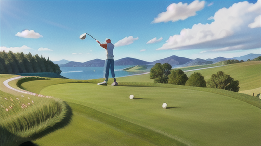 飛距離への影響：なぜ打ちおろしは飛ぶのか？