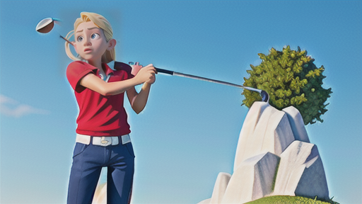 スイングアーク改善で飛距離アップ！