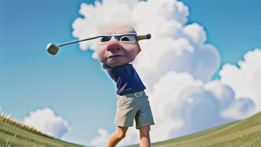 有名なアルバトロスの瞬間