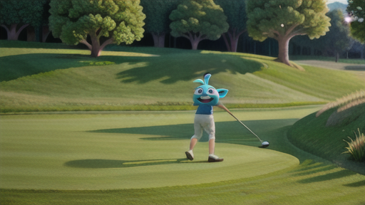 11番ホール：池越えの試練