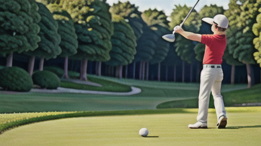 基本のスタンス：5番アイアンを基準に