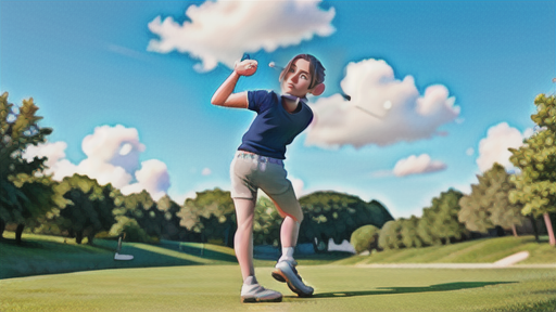 スタンスとボールの位置関係