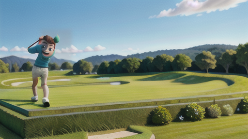 世界のゴルフコースとアリソンバンカー