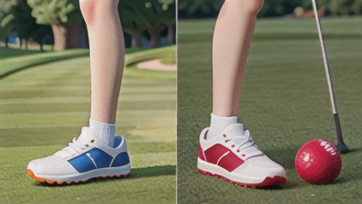 ソフトスパイクシューズとの比較