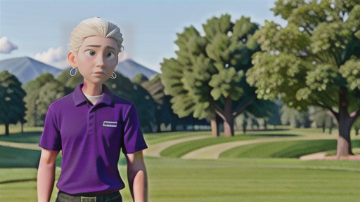 グリーンまでの距離の読み方