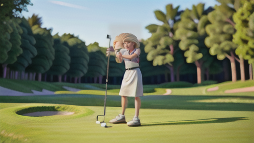 エプロンからの戦略：パターを使う？