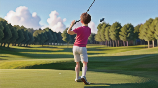 バック スイングとフォワード スイングのプレーンの違い