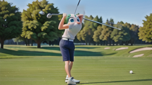 実践！オープンスタンスでスイング改善