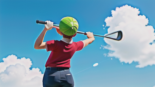 オープンフェースで起こる弾道変化