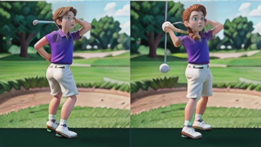 スイング軌道と体重移動のコツ