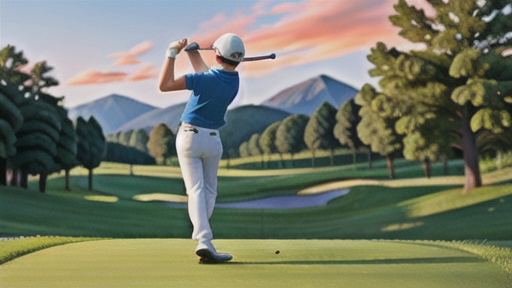 つま先下がりでミスを軽減するアドレスの作り方