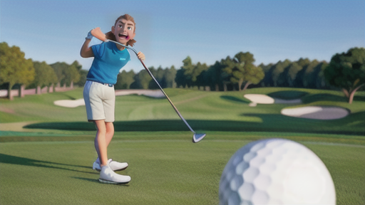 チップインを狙う？ 状況判断の重要性