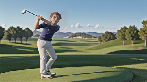 向かい風やラフなど、距離に影響を与える要因との組み合わせ