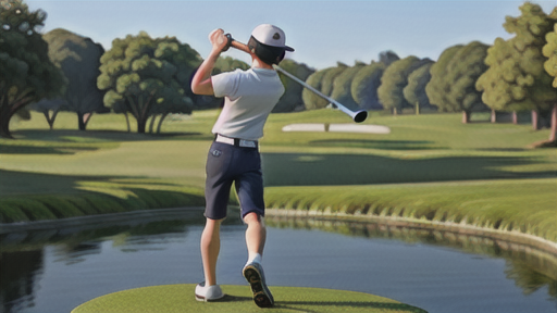 スイング軸を意識しよう