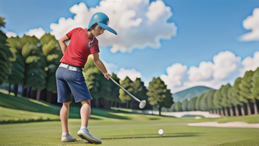 マッシーの活躍シーン - 当時のゴルファーの技