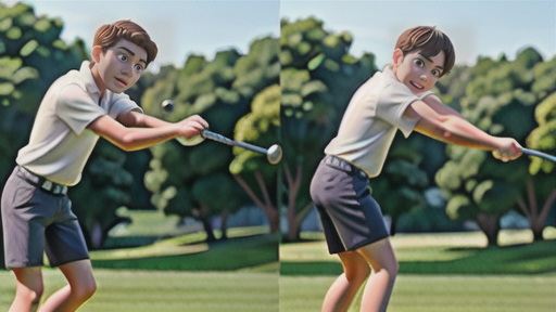 グリップ選びのポイント：スイングタイプとの関係