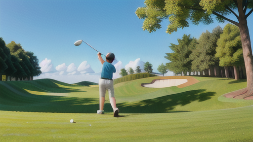 花道からのアプローチ練習法