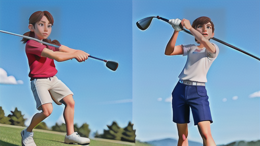 理想のスイングを手に入れてスコアアップ！