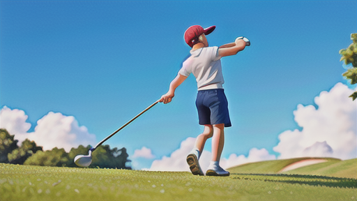 スイング軌道とボールの飛び方の関係性