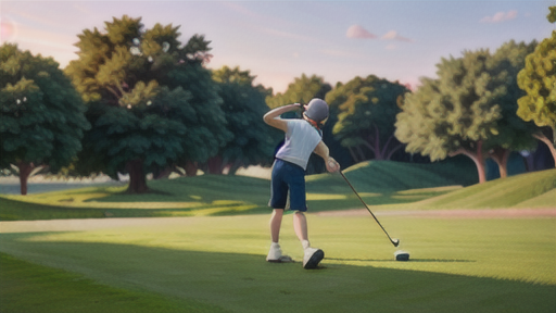 ティーショットから白熱! セカンドショットの駆け引き