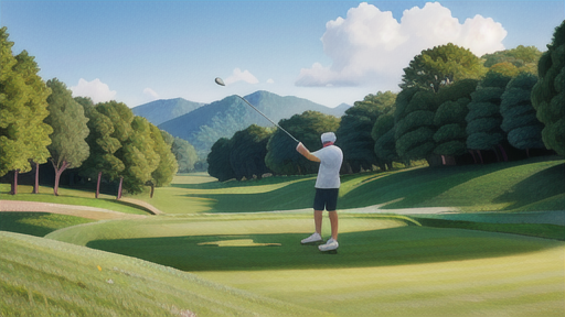 有名な高麗グリーンのゴルフ場