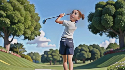 雄大な自然と一体になる、リゾートコースの醍醐味