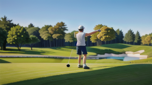 有名なゴルフコースのバックナインを紹介