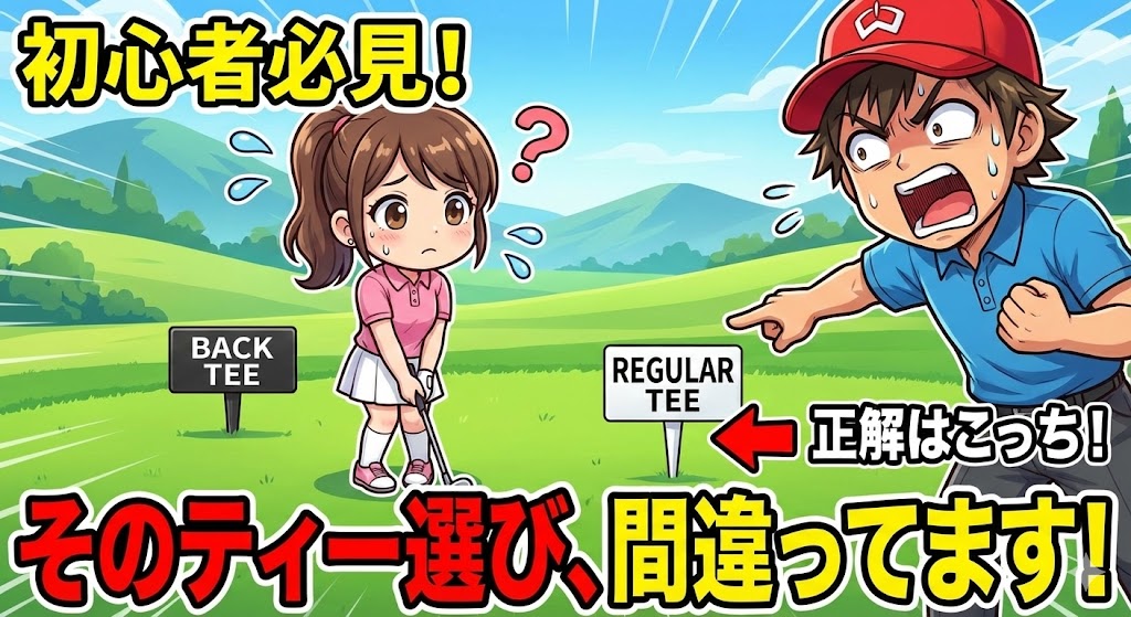 ゴルフ初心者必見！バックティーってどんなティー？