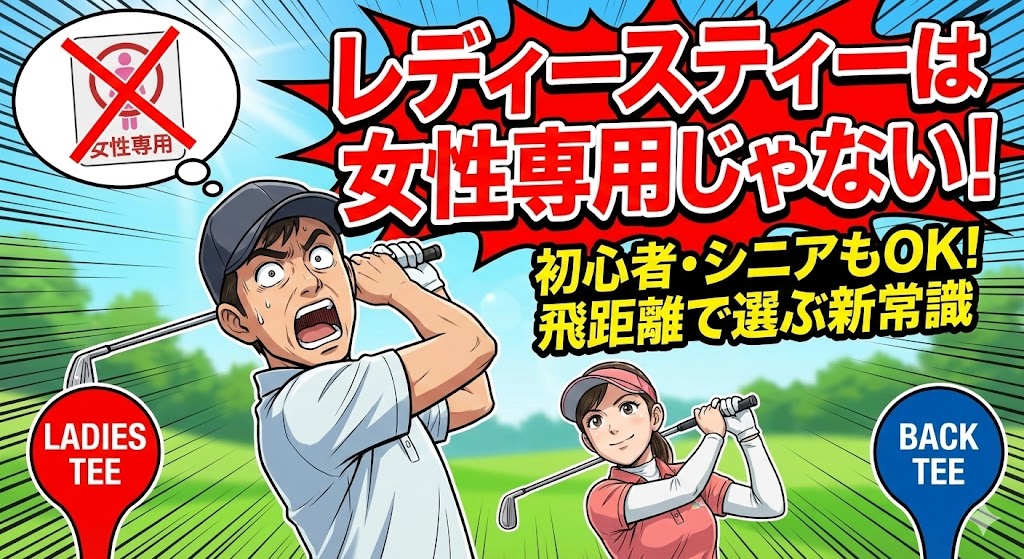 レディースティだけじゃない！ゴルフティ徹底解説
