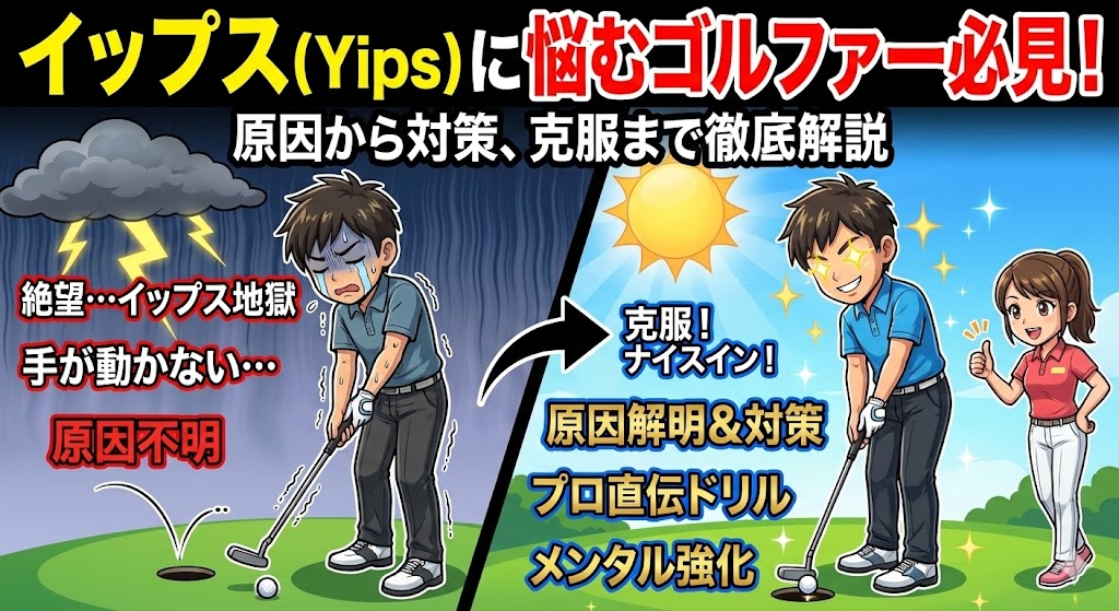 イップス（Yips）に悩むゴルファー必見！原因から対策、克服まで徹底解説