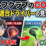 ゴルフクラブのCOR値:ルール適合ドライバーの見分け方