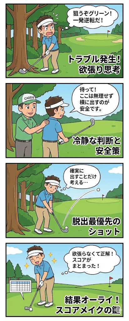 脱出成功率UP！リカバリーショット上達のコツ