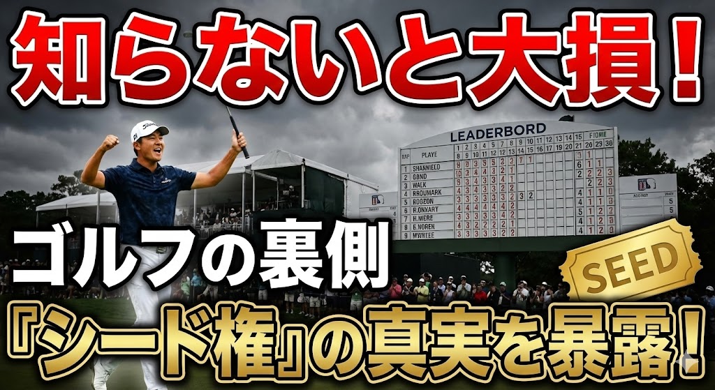 知って得するゴルフ用語: 『シード権』を解説
