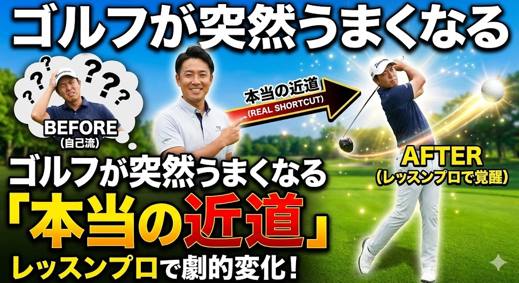 ゴルフ上達への近道！レッスンプロ徹底解剖