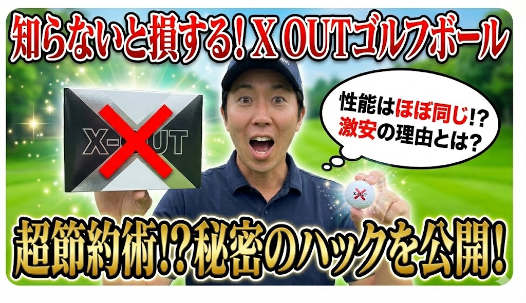 X-OUT ゴルフボール: お買い得？