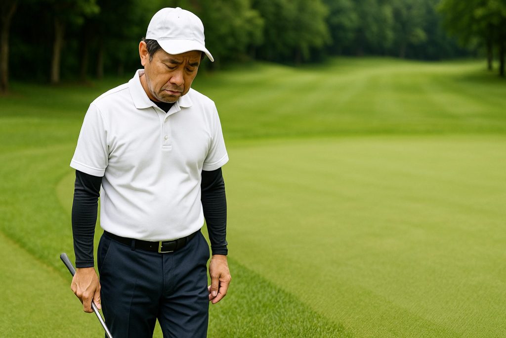 グリーン外のピッチマークを踏んでしまった時の正しい対処法