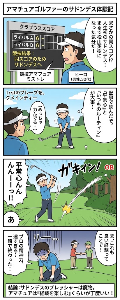 松山英樹も経験！サドンデスとは？世界のメジャー大会で起きたサドンデスの名場面