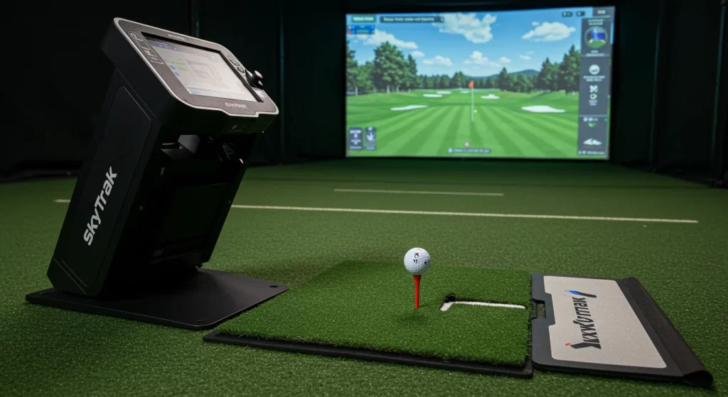 ステップゴルフプラスの最新シミュレーター設備