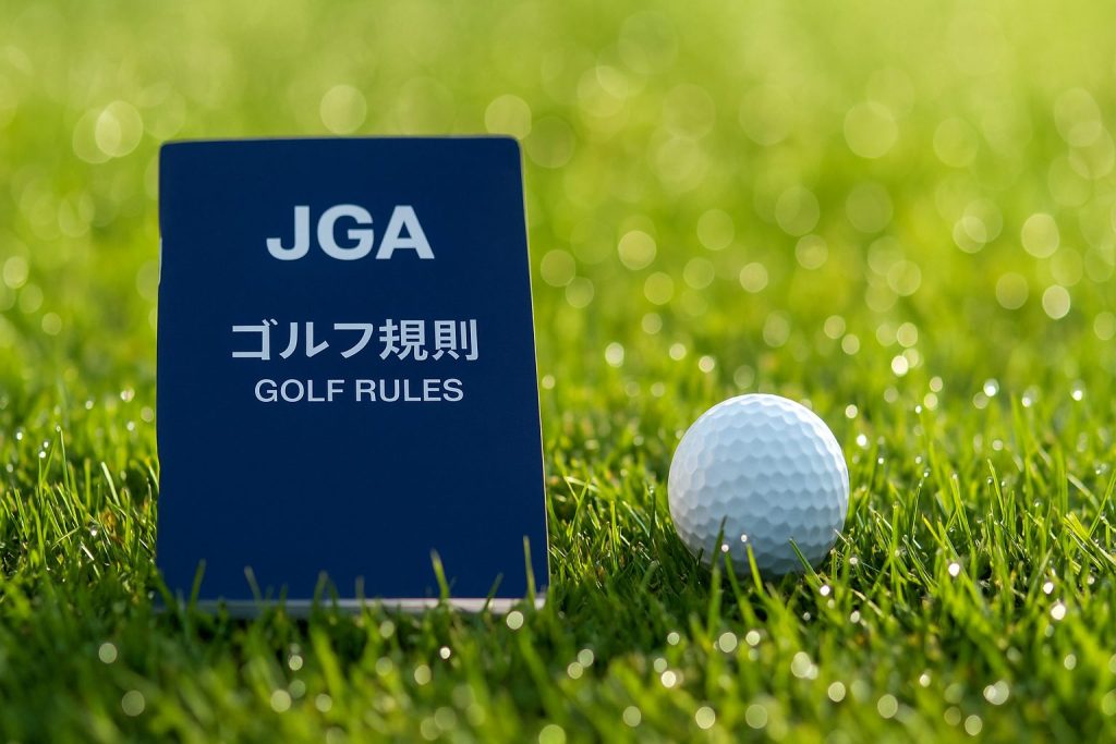 ルールブックは競技ゴルファーの必需品