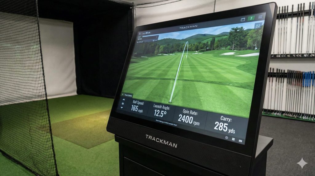 弾道測定器でデータを確認