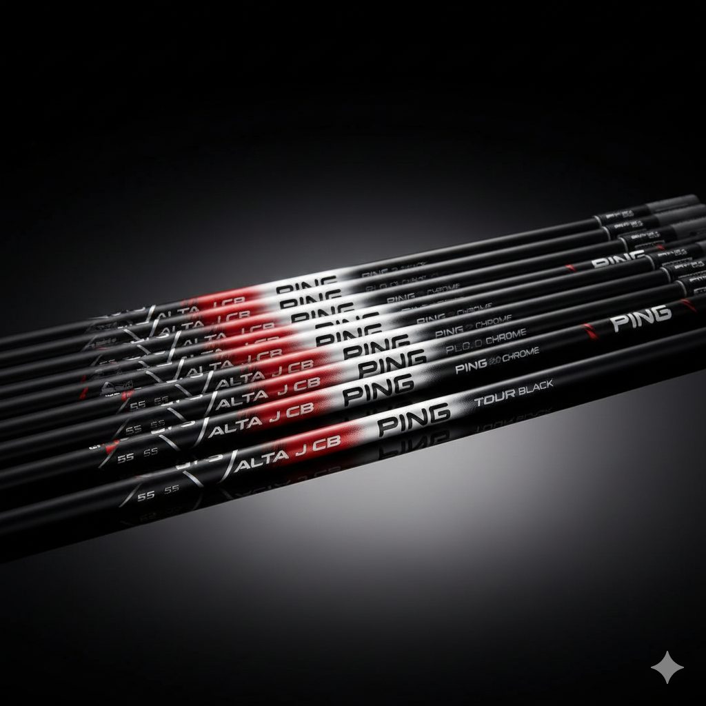  PING純正シャフトのラインナップ 