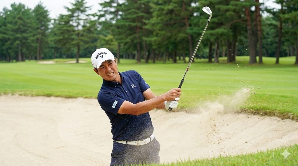 バンカーで大叩き…でも上限なしなら逆にチャンス？