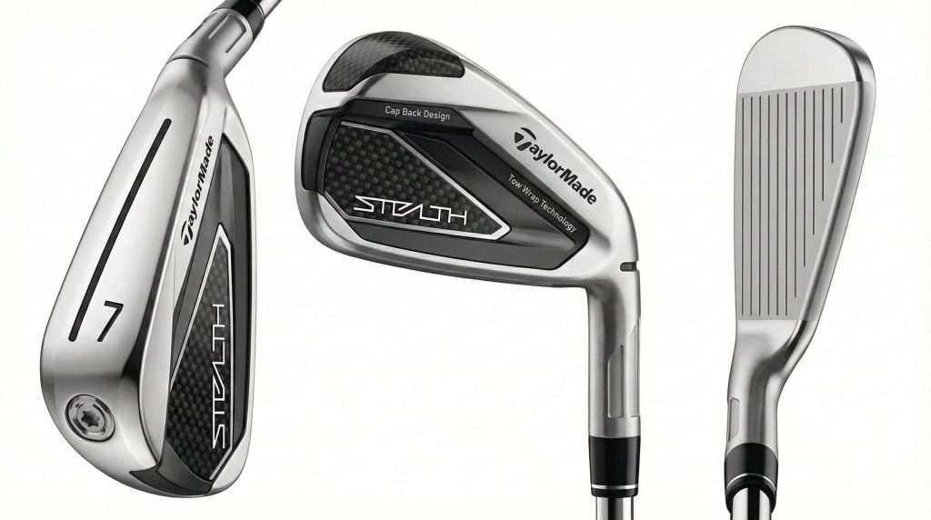 ステルスアイアンのヘッド形状とソールデザインの詳細