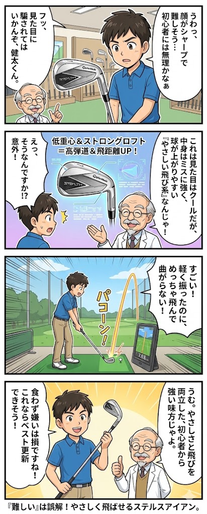 飛距離・やさしさ・口コミから初心者〜中級者向けか本音検証