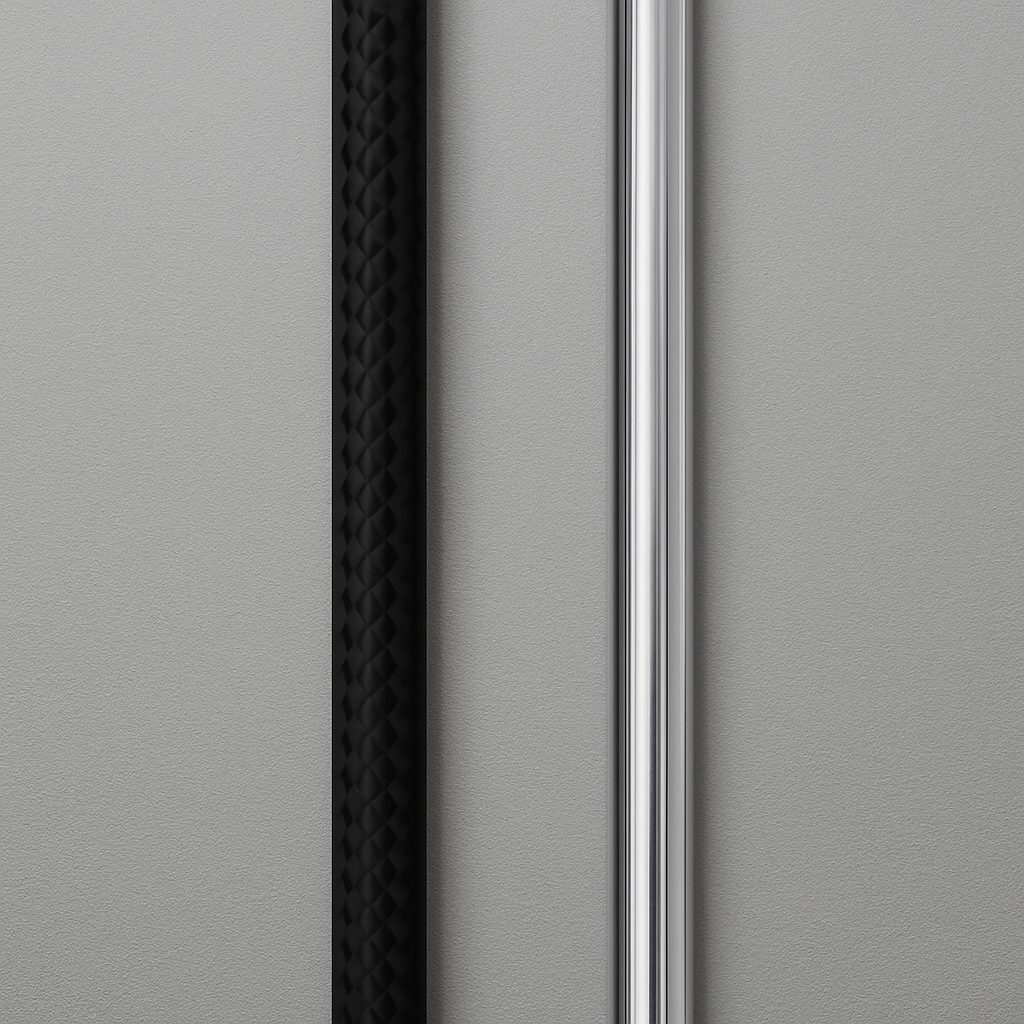 カーボンシャフトとスチールシャフトの比較イメージ