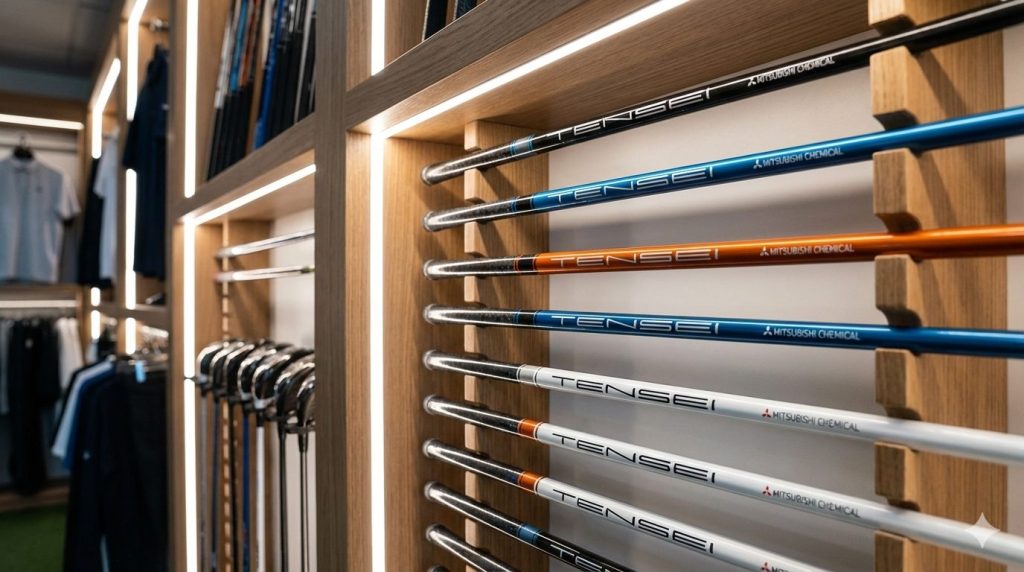 TENSEI 1Kシリーズ・他社シャフトとの比較