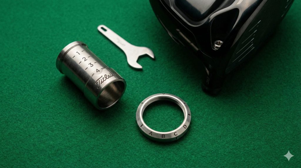 SureFit®ホーゼルのスリーブとリング構造