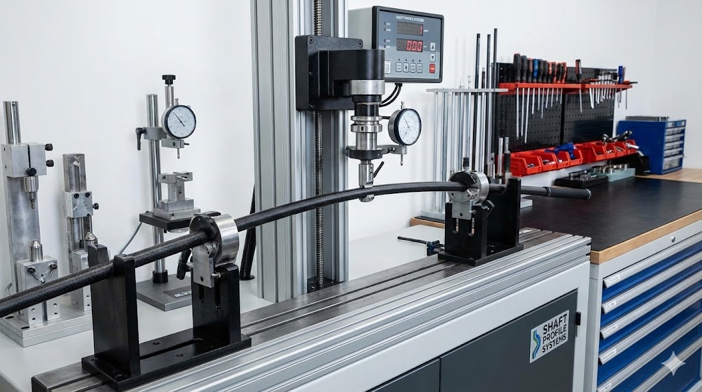 シャフトの剛性を測定するフィッティング機器