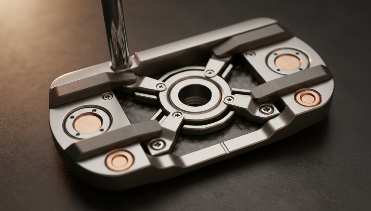 L.A.B. Golfパターのゼロトルク技術を示すイメージ