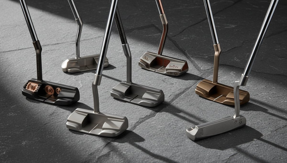 L.A.B. Golf主要パターモデルの比較イメージ